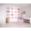 Picture of Baby Pink Elephant Wall Mural