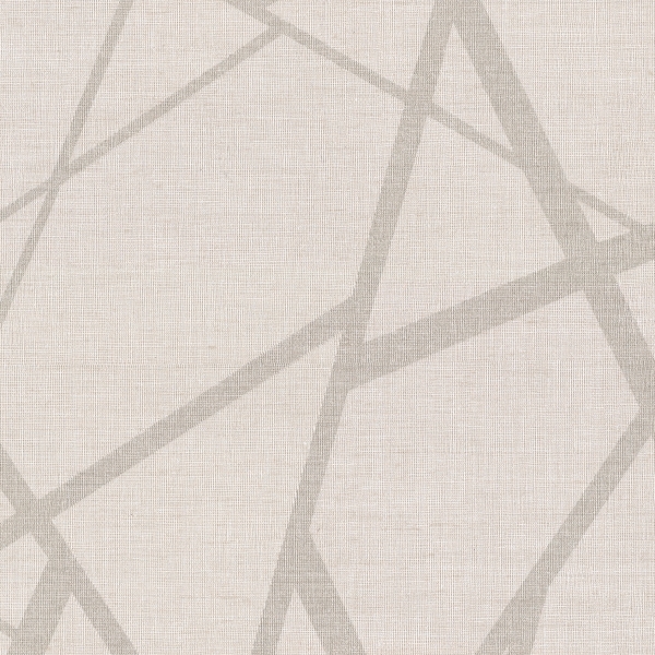 Picture of Avatar White Abstract Geometric Wallpaper