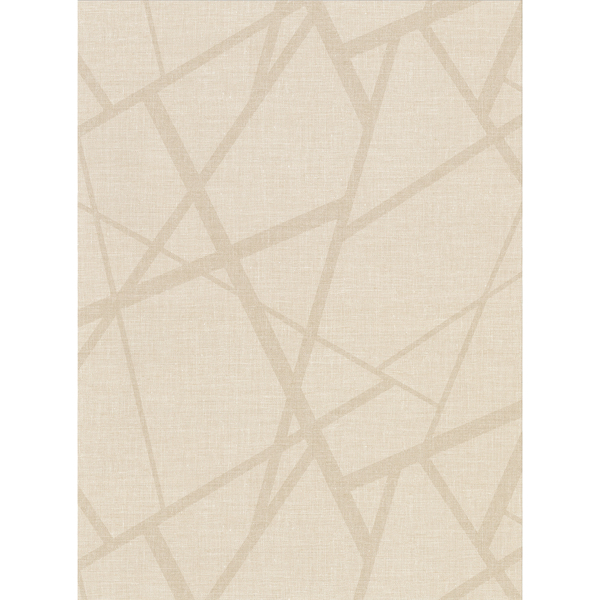 Picture of Avatar Cream Abstract Geometric Wallpaper