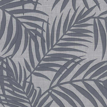 Show details for Lanai Pewter Fronds Wallpaper