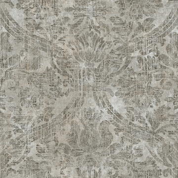 Show details for Abigail Grey Damask Wallpaper