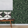 Picture of Susila Green Tropical Wallpaper