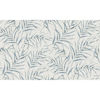 Picture of Lani Blue Fronds Wallpaper