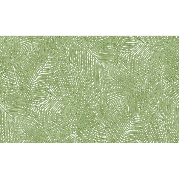 Picture of Raina Light Grey Fronds Wallpaper