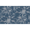 Picture of Hali Blue Fronds Wallpaper