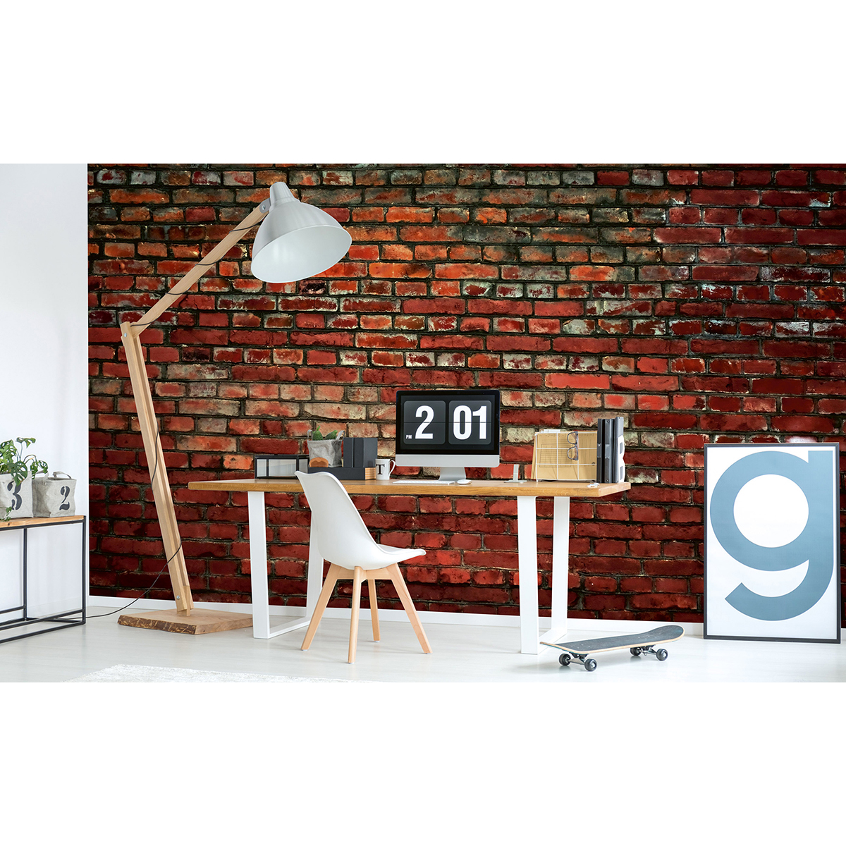 MS50166 Brick Wall Wall Mural by Dimex