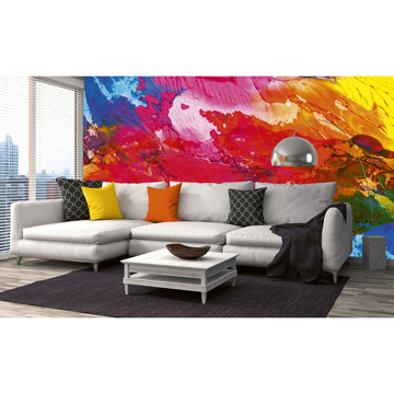 Show details for Abstract Painting Wall Mural
