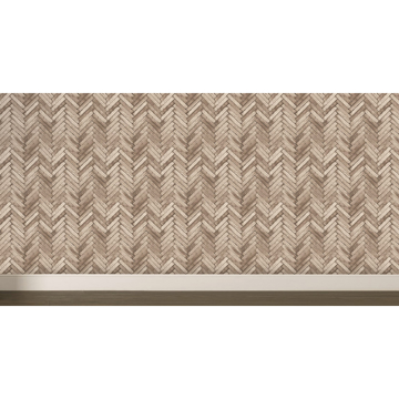 Show details for Ryon Taupe Diagonal Slate Wallpaper