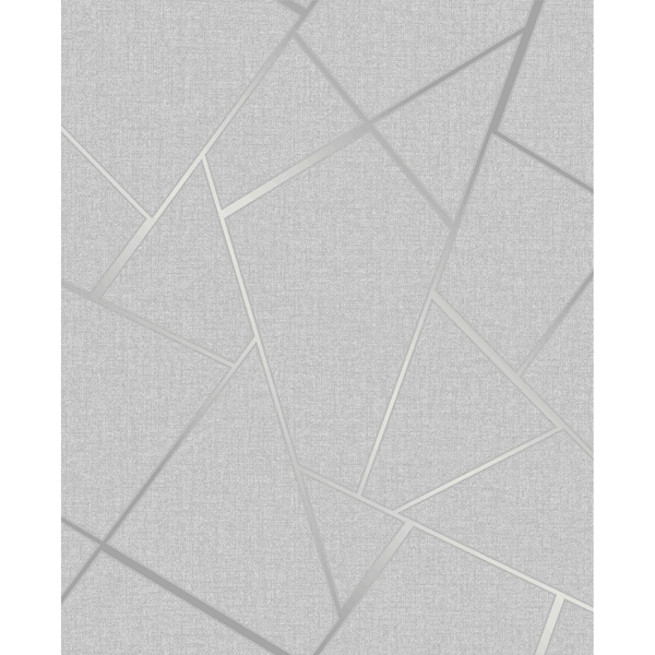 Picture of Quartz Silver Fractal Wallpaper