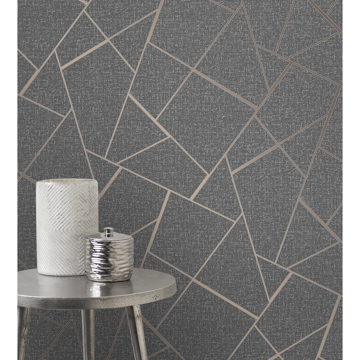 Show details for Quartz Copper Fractal Wallpaper