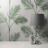 Picture of South Beach Stone Fronds Wallpaper