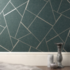 Picture of Quartz Turquoise Fractal Wallpaper