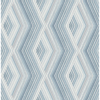 Picture of Aura Blue Geometric Wallpaper