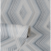 Picture of Aura Blue Geometric Wallpaper