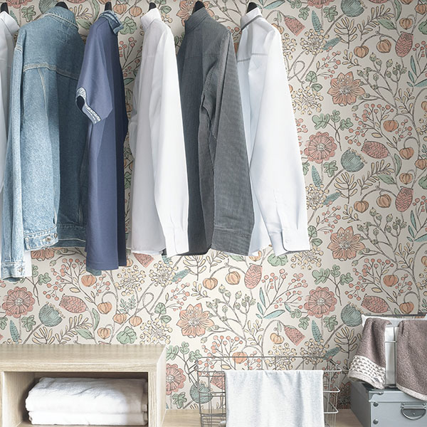 NUS3623 Pastel Southern Trail Peel and Stick Wallpaper by NuWallpaper