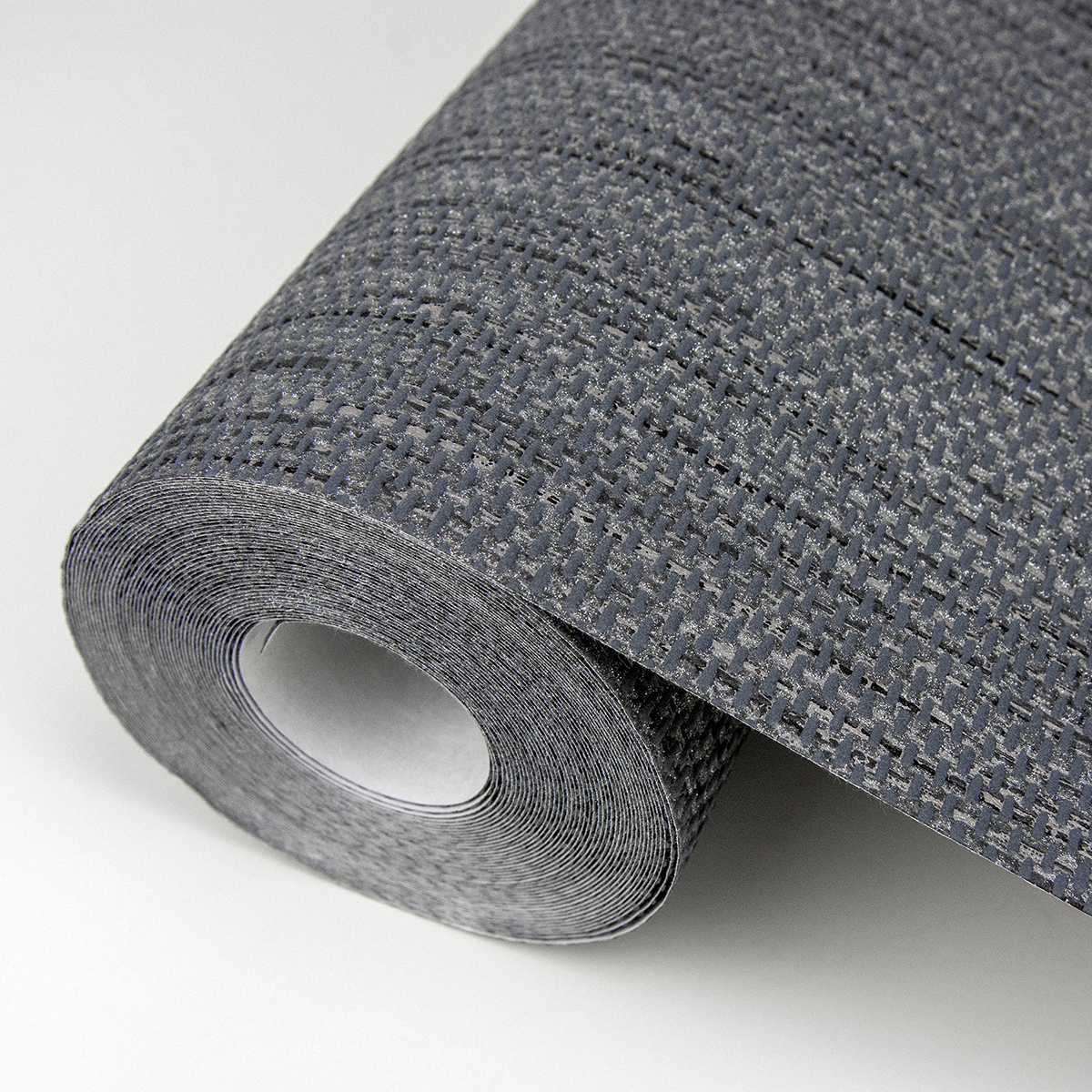 4015344335 Cahaya Black Woven Wallpaper by Advantage