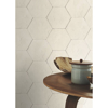 Picture of Bascom Dove Stone Hexagon Wallpaper