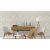 Picture of Albright White Weathered Oak Panels Wallpaper