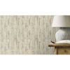 Picture of Albright Ivory Weathered Oak Panels Wallpaper
