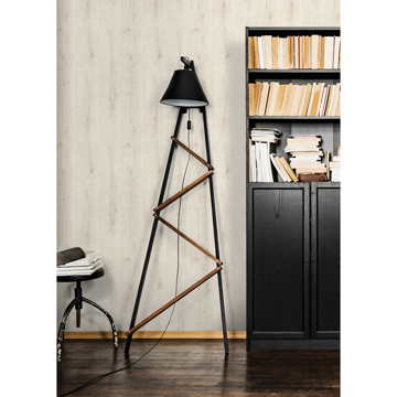 Show details for Appalacian Cream Wood Planks Wallpaper