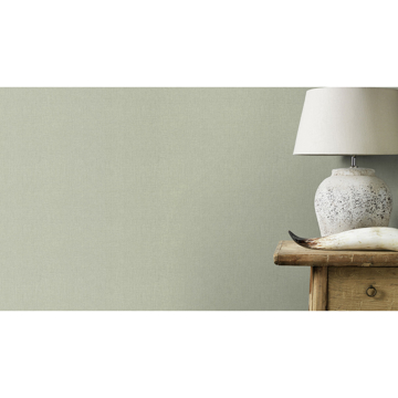 Show details for Haast Mint Vertical Woven Texture Wallpaper