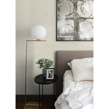 Show details for Hutton Cream Tile Wallpaper