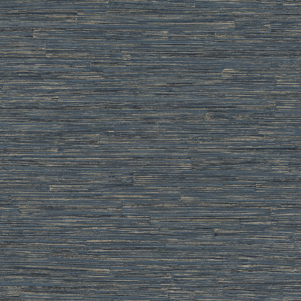 Picture of Hutton Dark Blue Tile Wallpaper