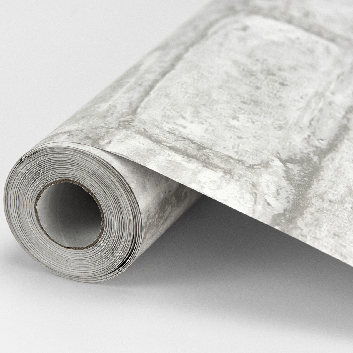 NHS3709 White Denver Brick Peel and Stick Wallpaper by InHome