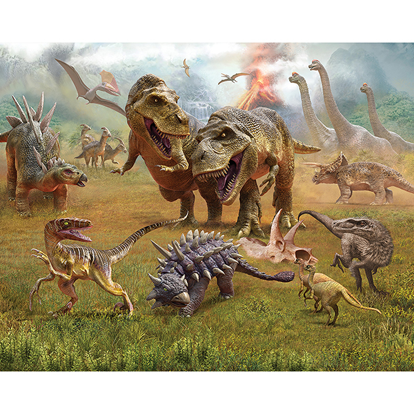 Wt46504 Dinosaur Land Wall Mural By Walltastic - Dinosaurs Murals Walls Wt46504 Dinosaur Land Wall Mural By Walltastic - Dinosaurs Murals Walls