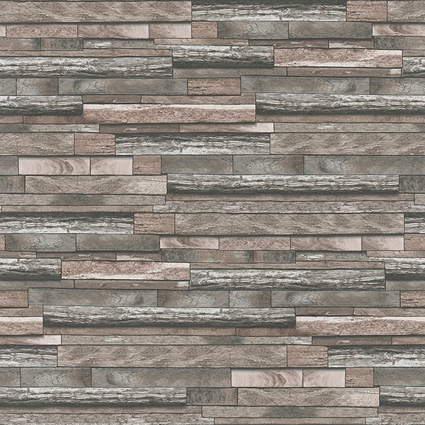 Picture of Federico Red Slate Wallpaper