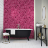 Picture of Rosenfield Pink Floral Wallpaper