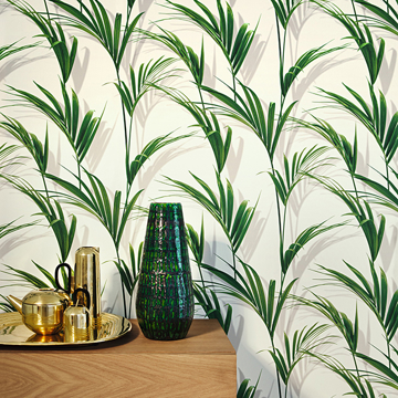 Show details for Cyperus Grey Reed Wallpaper