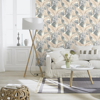 Picture of Pisang Neutral Palm Leaf Wallpaper