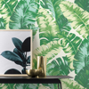 Picture of Pisang Green Palm Leaf Wallpaper