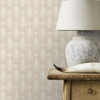 Picture of Tirsuli Taupe Ogee Wallpaper