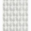 Picture of Tirsuli White Ogee Wallpaper