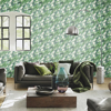 Picture of Orissa Green Palm Frond Wallpaper