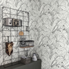 Picture of Manipur  Off-White Jungle Canopy Wallpaper
