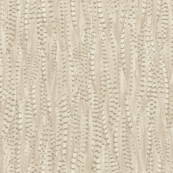 Picture of Pinna Cream Feather Texture Wallpaper