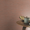 Picture of Cerise Red Ribbed Texture Wallpaper