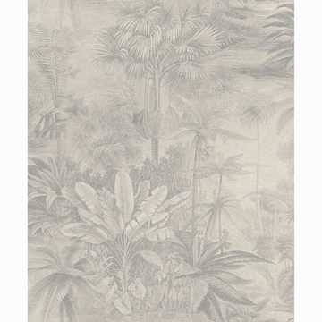 Picture of Anamudi Silver Tropical Canopy Wallpaper