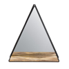 Picture of Gatana Black Triangle Shelf Mirror