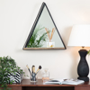 Picture of Gatana Black Triangle Shelf Mirror