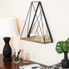 Picture of Gatana Black Triangle Shelf Mirror