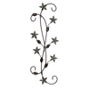 Picture of Katelyn Star Floral Scroll Metal Wall Art