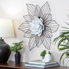 Picture of Leith Layered Floral Metal Wall Art