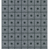 Picture of Domino Black Tile Wallpaper