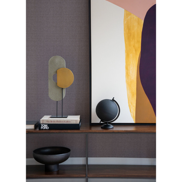 Show details for Basilic Purple Mosaic Wallpaper