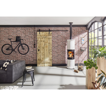 Show details for Baker Street Red Brick Wallpaper