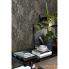 Picture of Canales Black Gold Inked Leaves Wallpaper